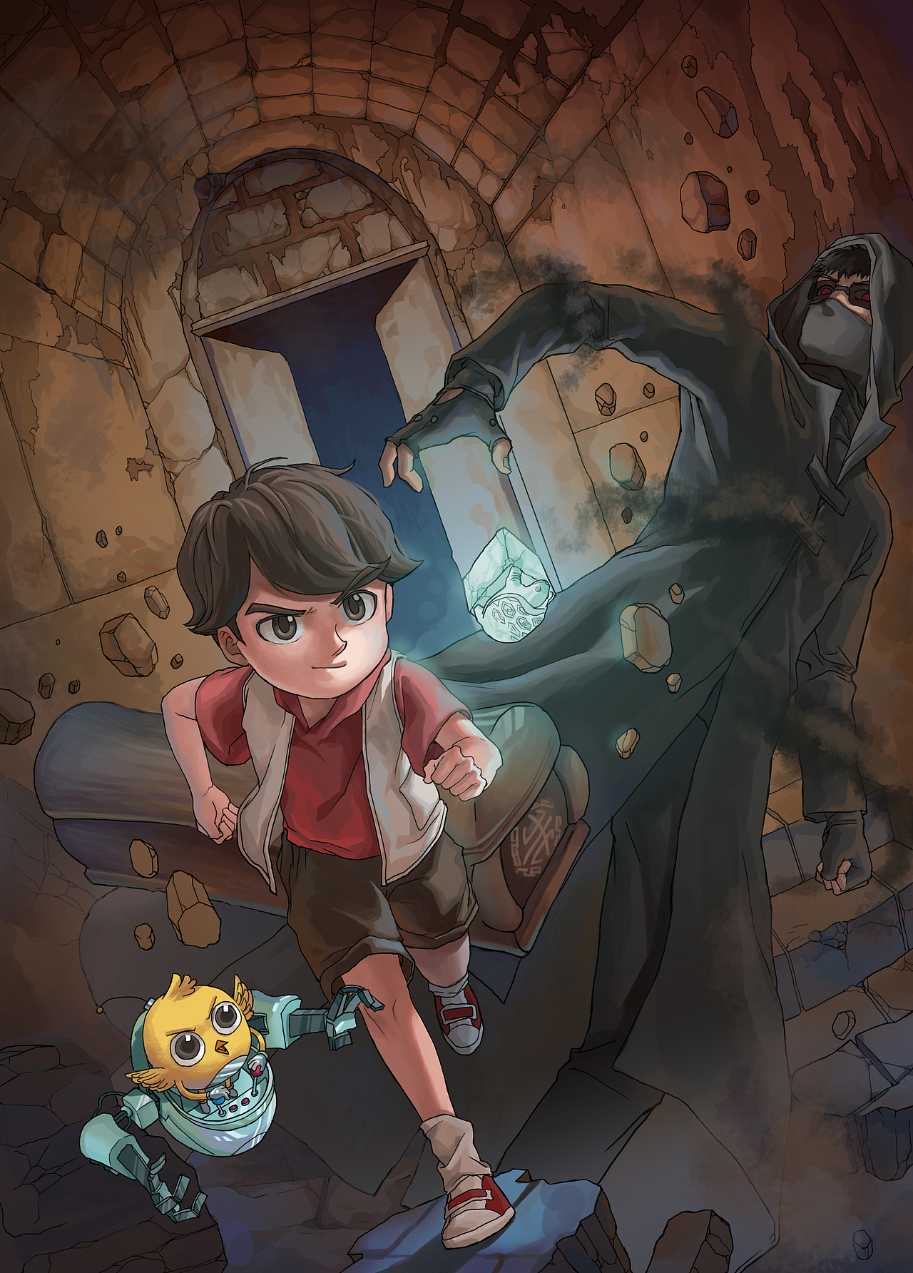 凯叔《口袋神探》1-6册封面插图