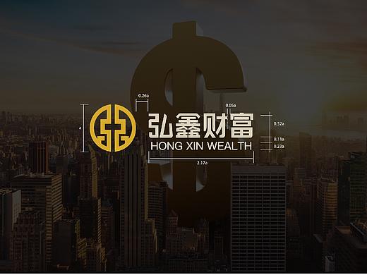 弘鑫财富 | VI设计(个人主页-ZMzExNTIwMDA=) - 品牌 - 站酷设计师LuckyYaYa原创素材 - 站酷ZCOOL