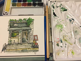 点滴水彩——2017作品整理