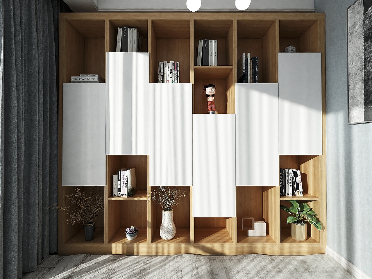 書柜（圖ZMTc5NTk3MDg0） - 家裝設(shè)計(jì) - 站酷設(shè)計(jì)師我亦飄零啊原創(chuàng)素材 - 站酷ZCOOL