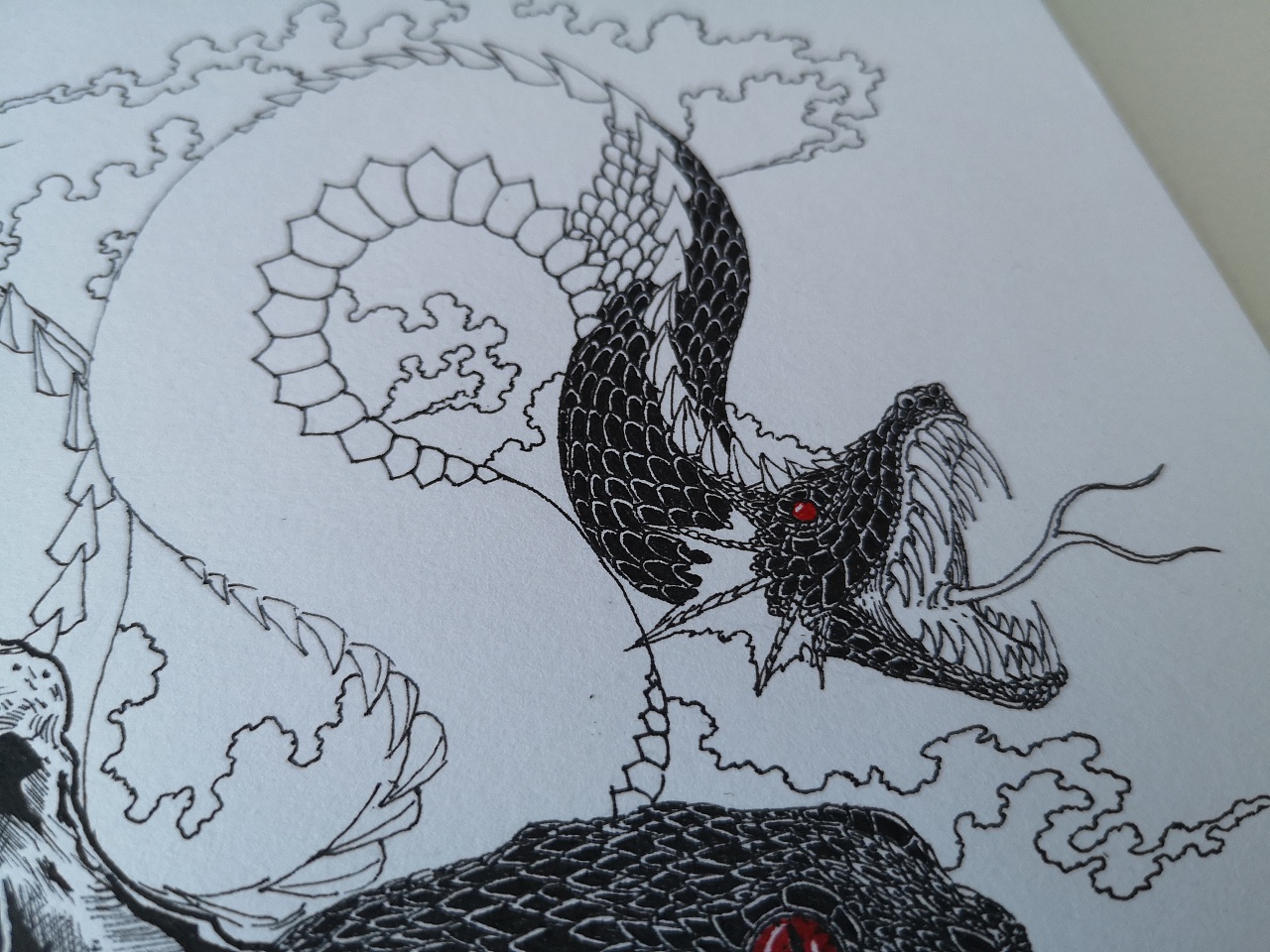 20180914毣柞山海即翼山多怪蛇