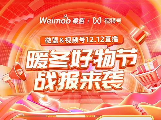 21年Q4做的微盟视频号的一些海报页面