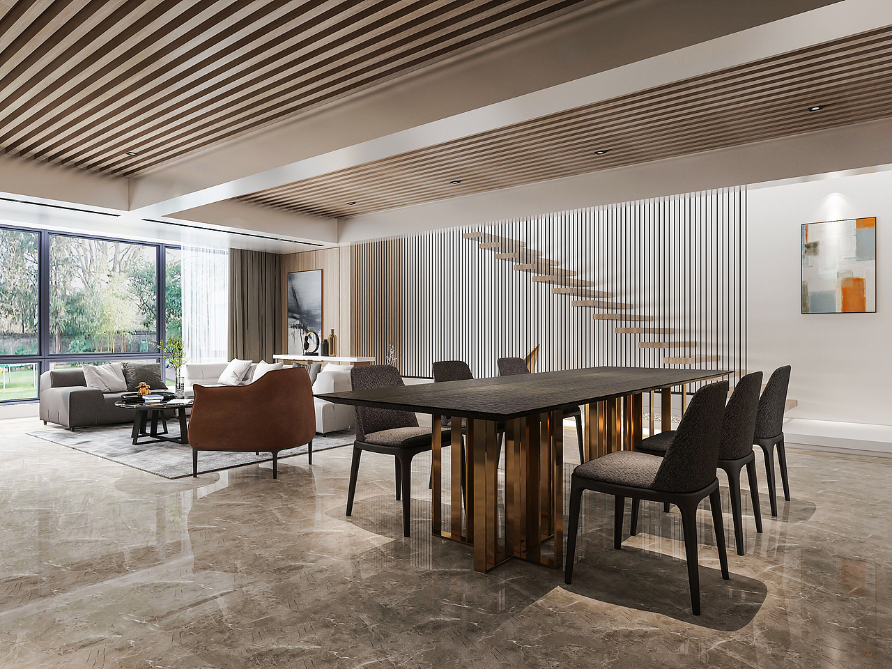 择木创建设计表现 ——现代风格家装