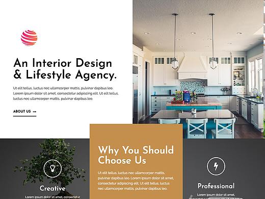 A Interior Design Website