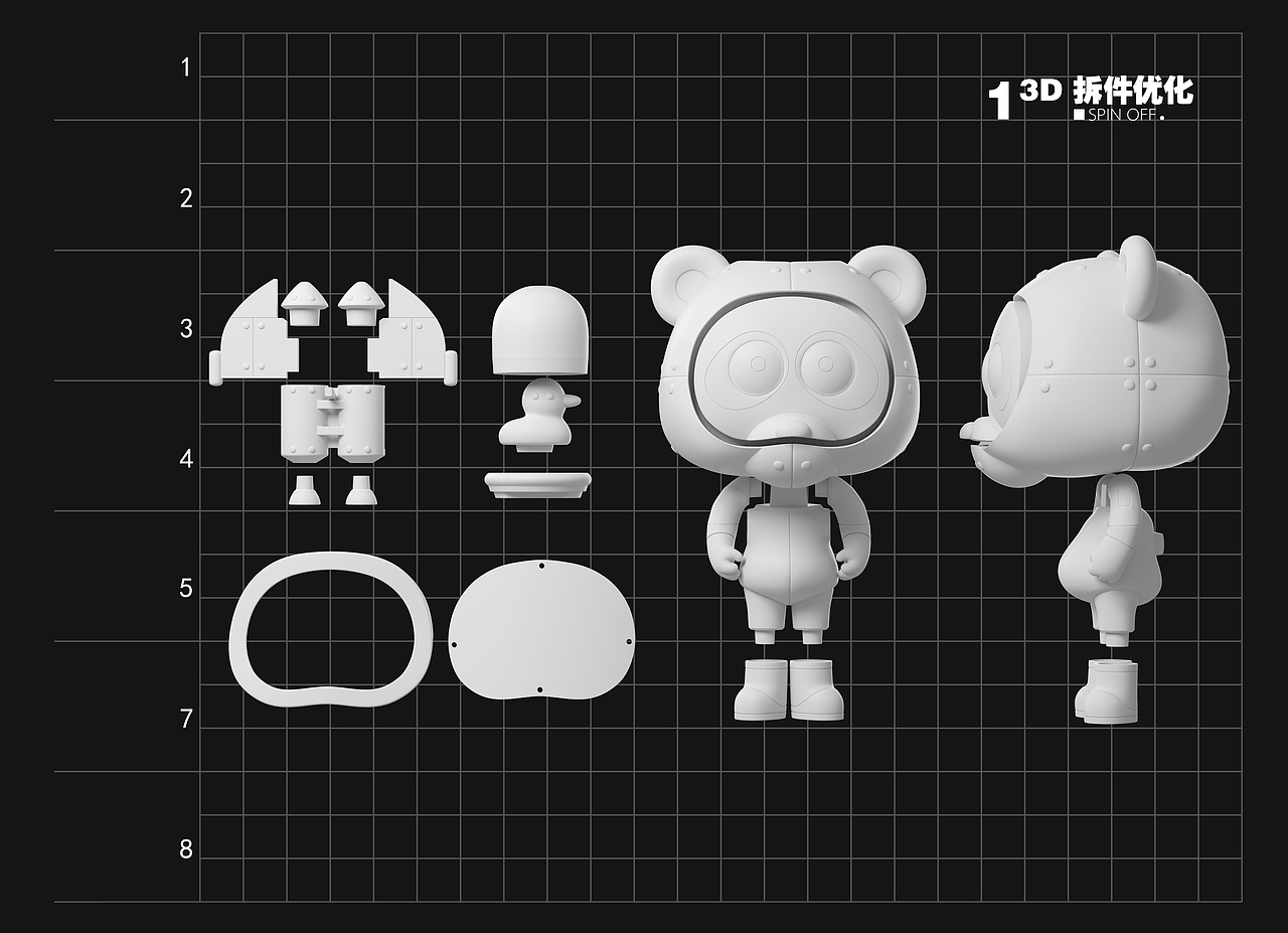 潮玩 没你不熊IP