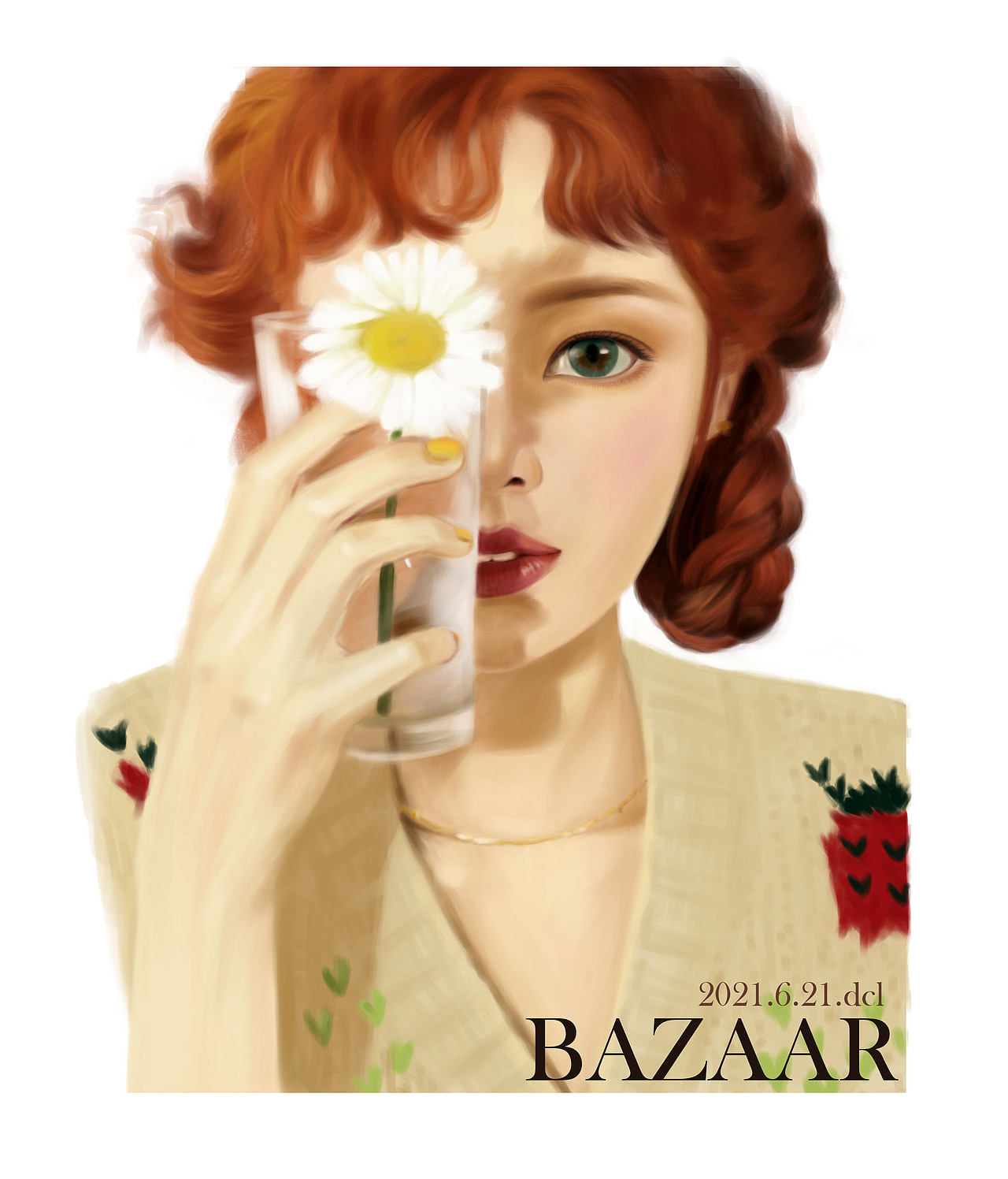 女生头像《时尚杂志封面》