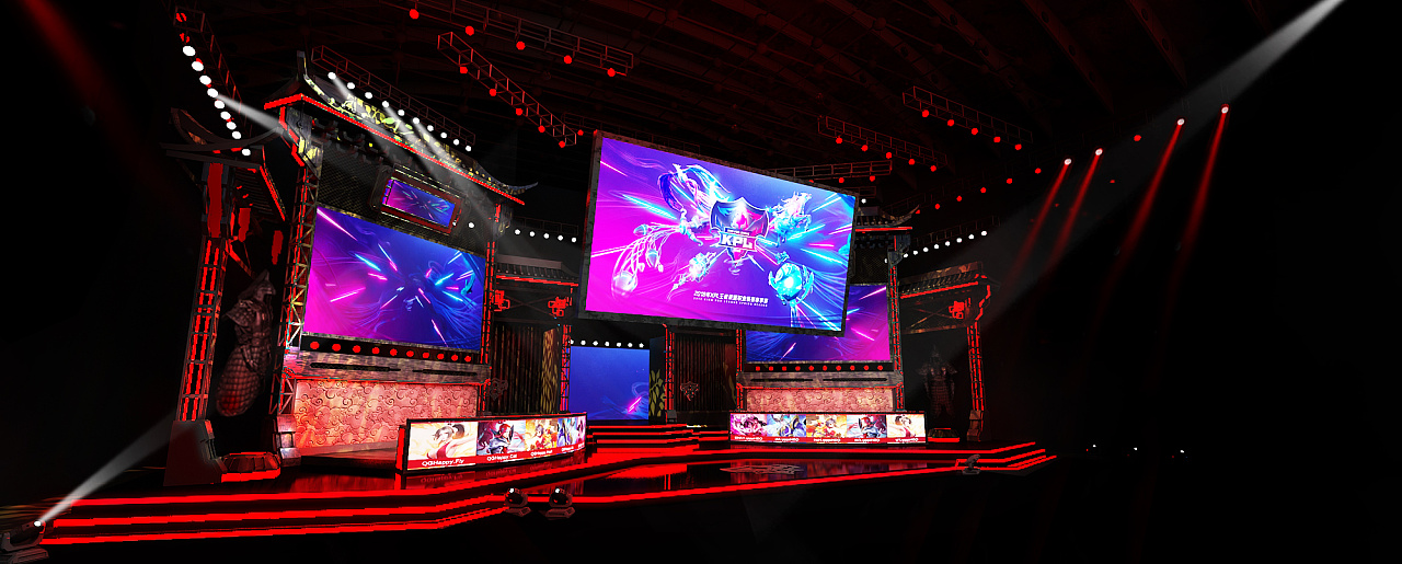 kpl 2018上海赛区舞台 成都赛区舞台