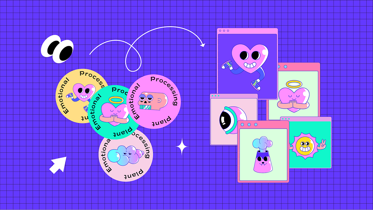 情绪加工厂-设计师日常创意表情贴纸（图ZMjgzNjU3MjQw） - 图案 - 站酷设计师七婳原创素材 - 站酷ZCOOL