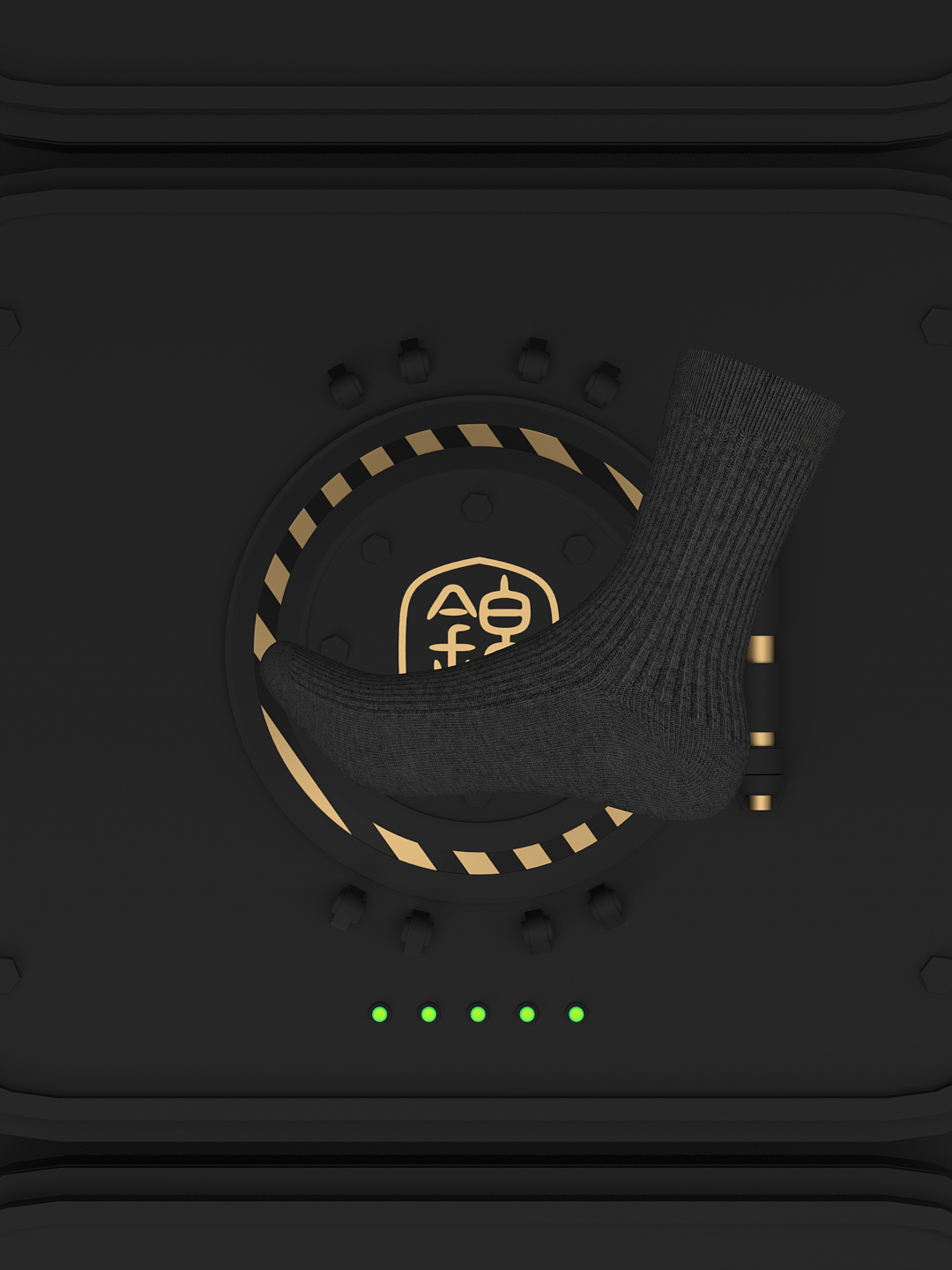 棉袜电商三维动画