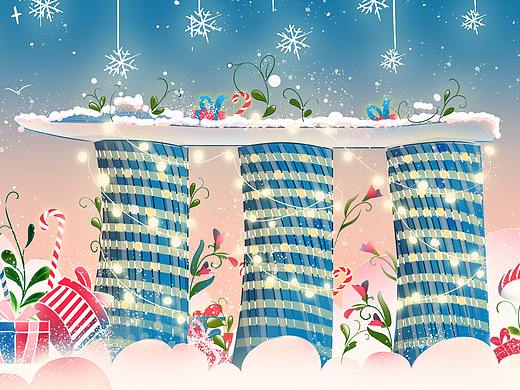 Merry Christmas 大热天的降降温！