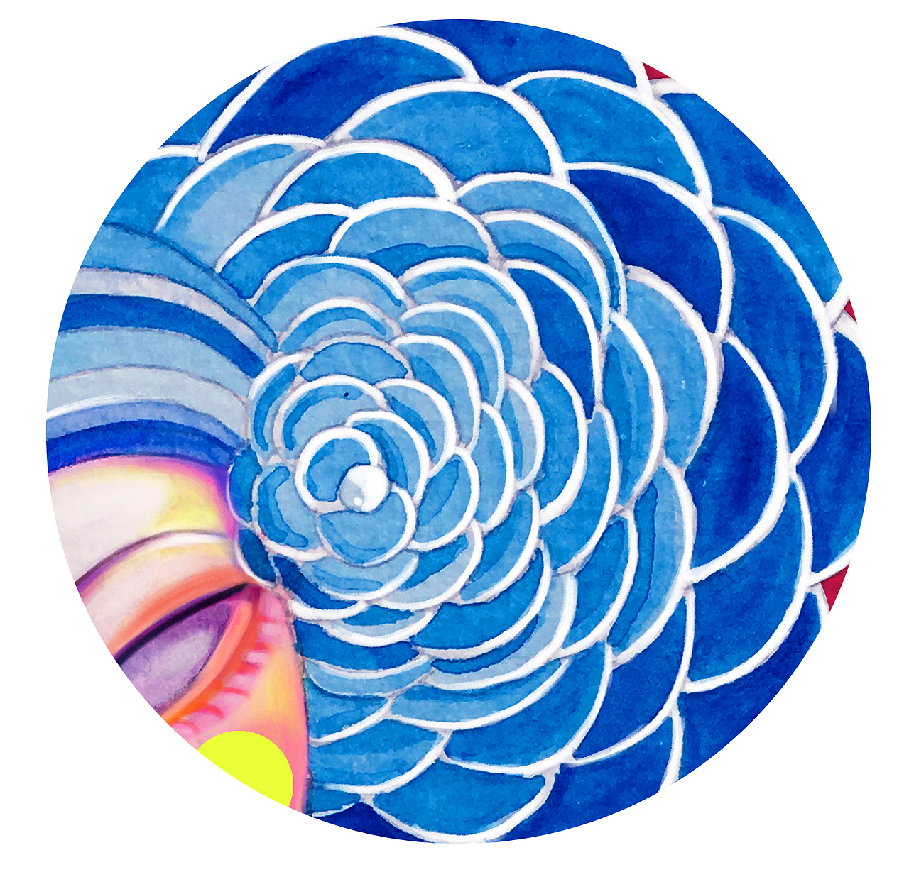 插画习作 闺蜜（图ZMTE0ODUxMDQw） - 创作习作 - 站酷设计师余巧红原创素材 - 站酷ZCOOL