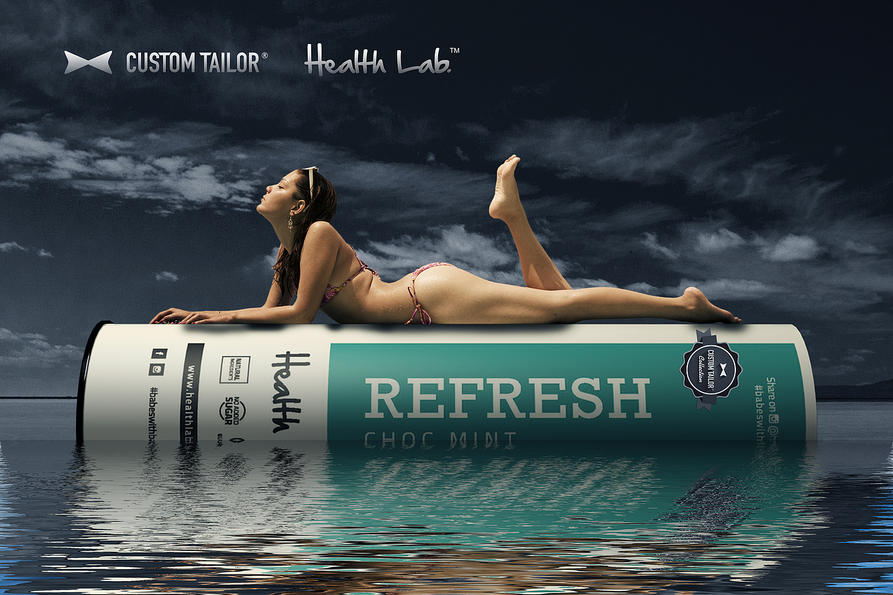 HealthLab海報(bào)（圖ZMjExNjE4MzU2） - 海報(bào) - 站酷設(shè)計(jì)師三部曲七步詩(shī)原創(chuàng)素材 - 站酷ZCOOL