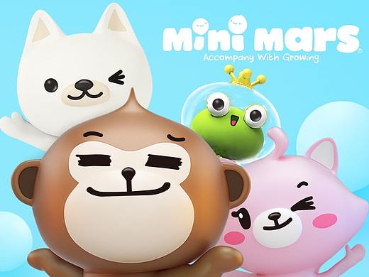 MiniMars亲子会所餐厅儿童主题乐园游乐场品牌卡通设计