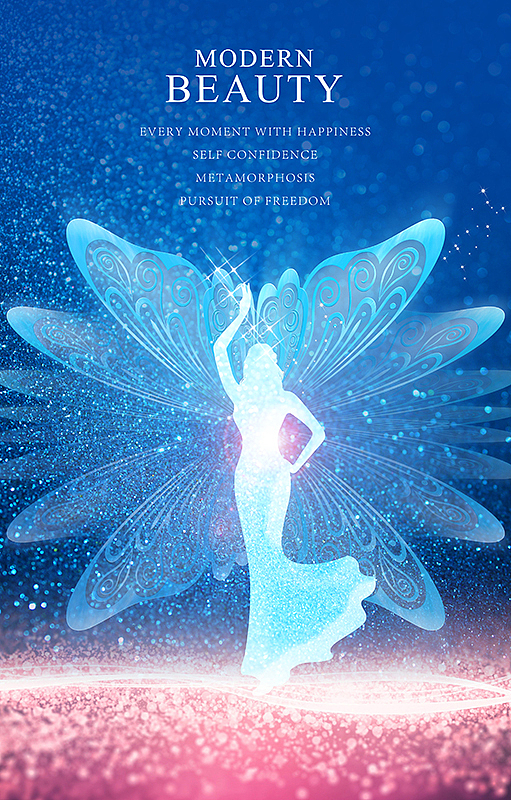 美容海报 女神海报（图ZMTY4NjkyMjI4） - 海报 - 站酷设计师无丘视觉原创素材 - 站酷ZCOOL