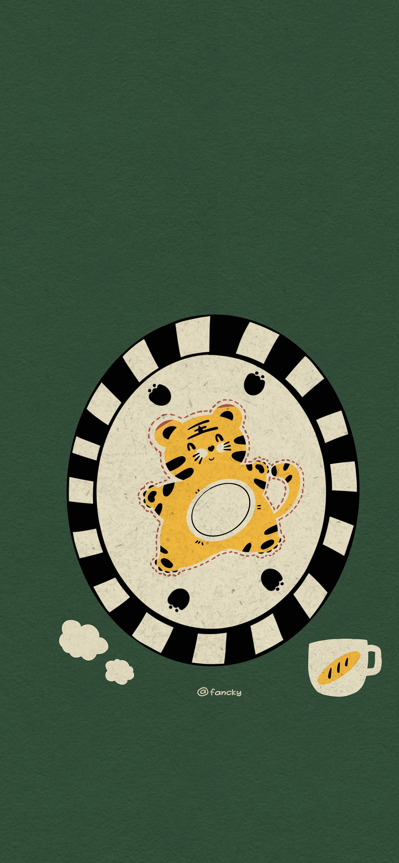 虎年餐具设计（图ZMjkxNTIyNTE2） - 商业插画 - 站酷设计师梵祁的插画原创素材 - 站酷ZCOOL