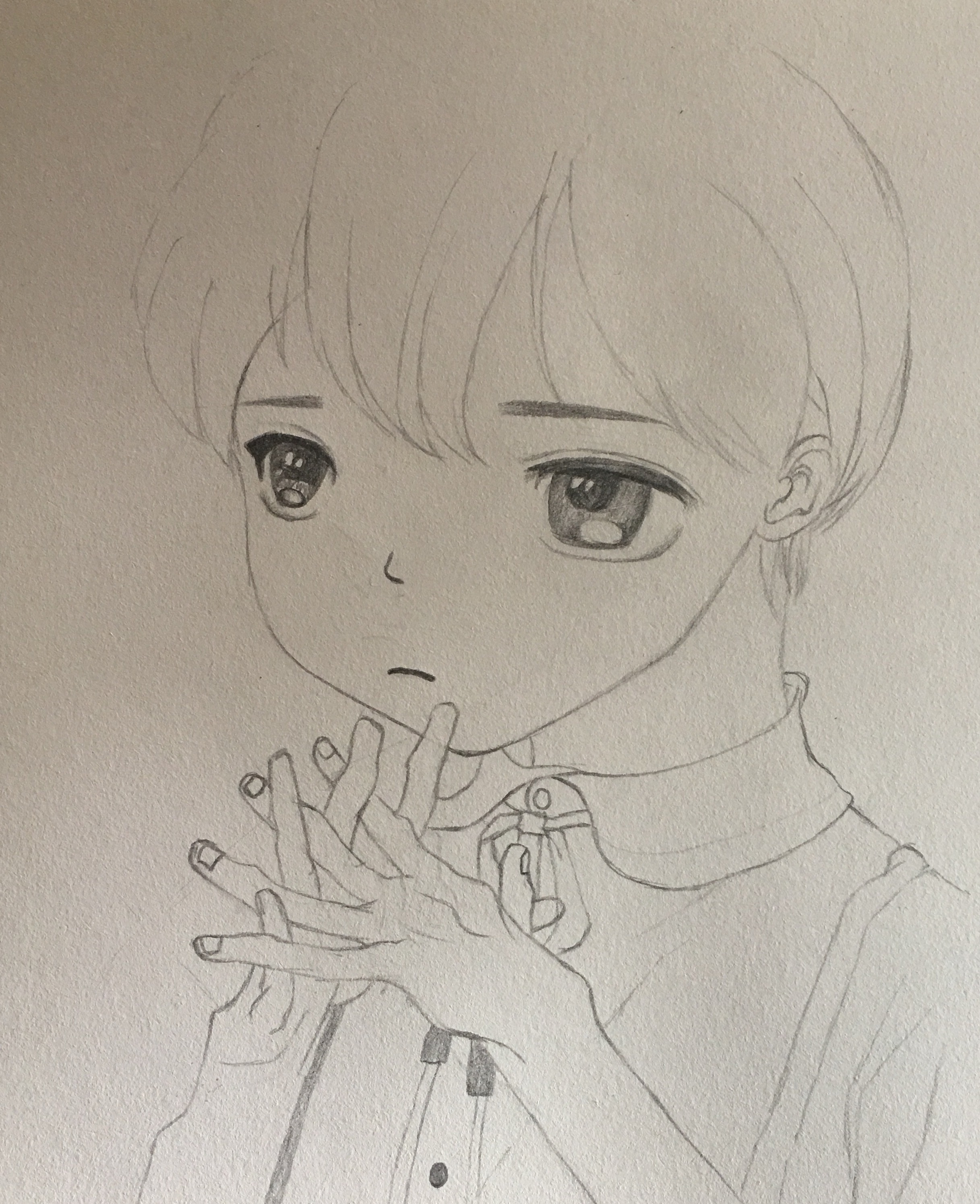 铅笔动漫人物教程