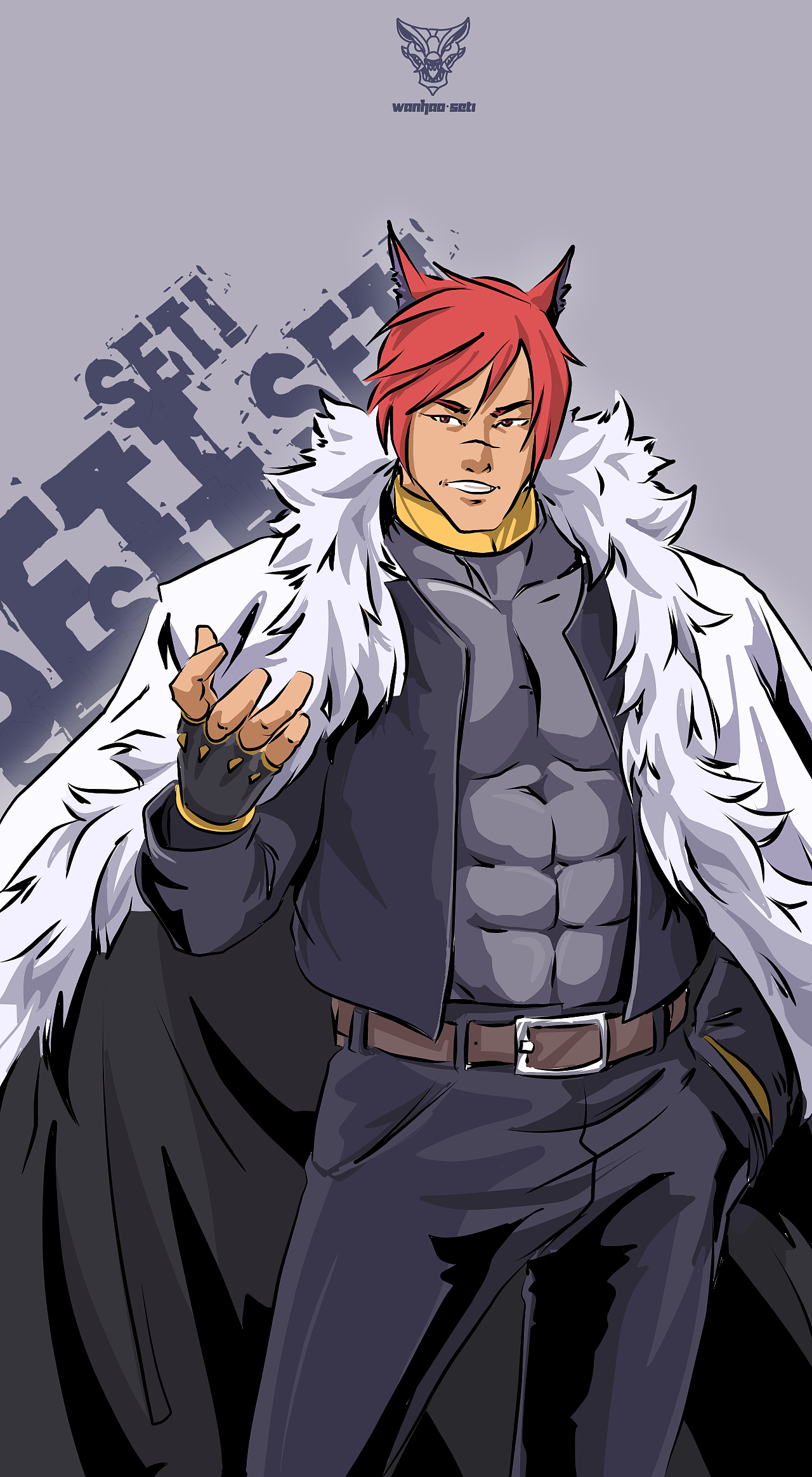 腕豪瑟提|插画|创作习作|星球杯ccc - 原创作品 - 站酷 (zcool)