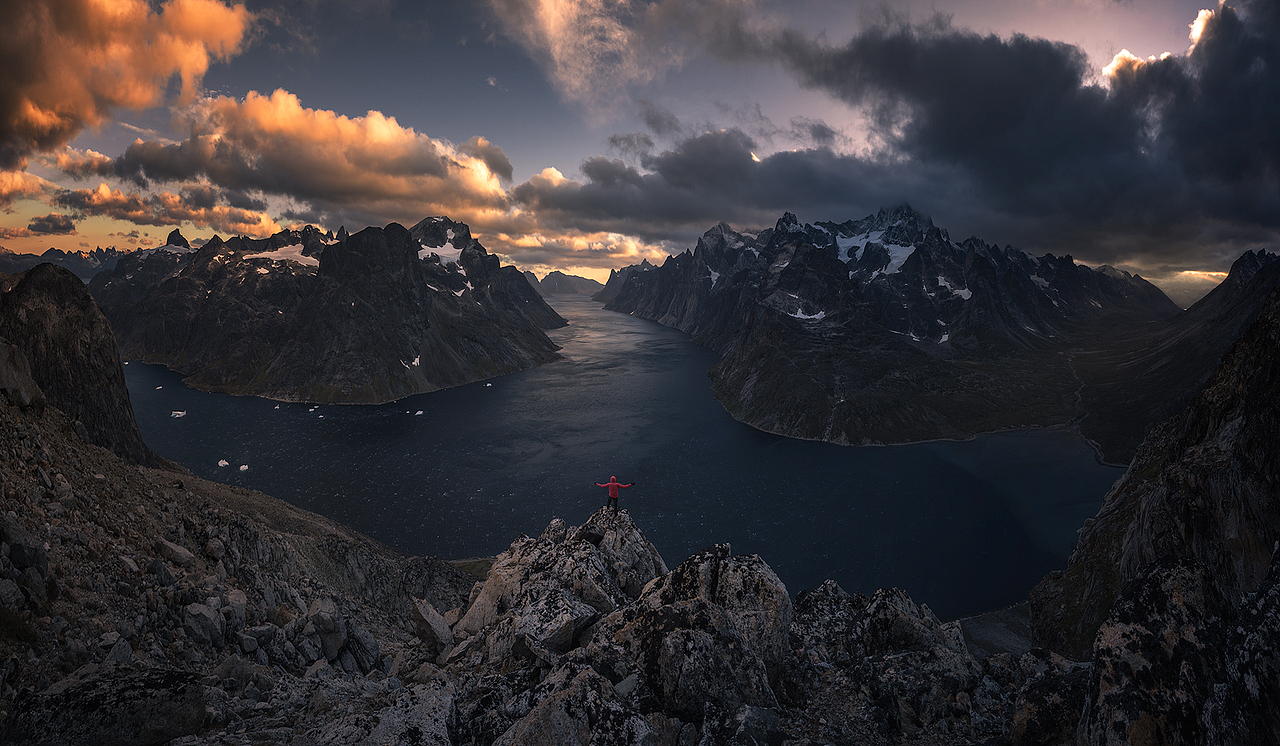 如何用间隔拍摄模式,拍到壮观的风景自拍照片