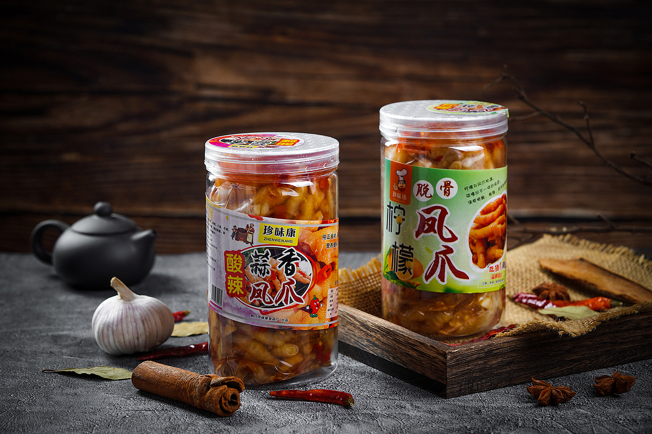 泡椒凤爪 鸡爪 脱骨鸡爪 美食摄影（图ZMjAyNzU4ODM2） - 产品摄影 - 站酷设计师迪芃视觉原创素材 - 站酷ZCOOL