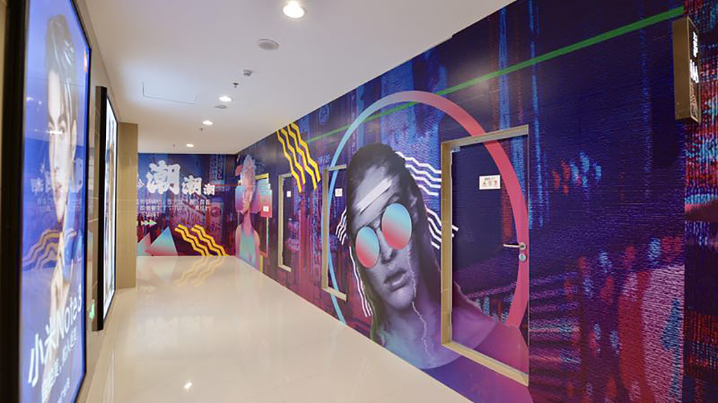 万达广场街区通道改造Design