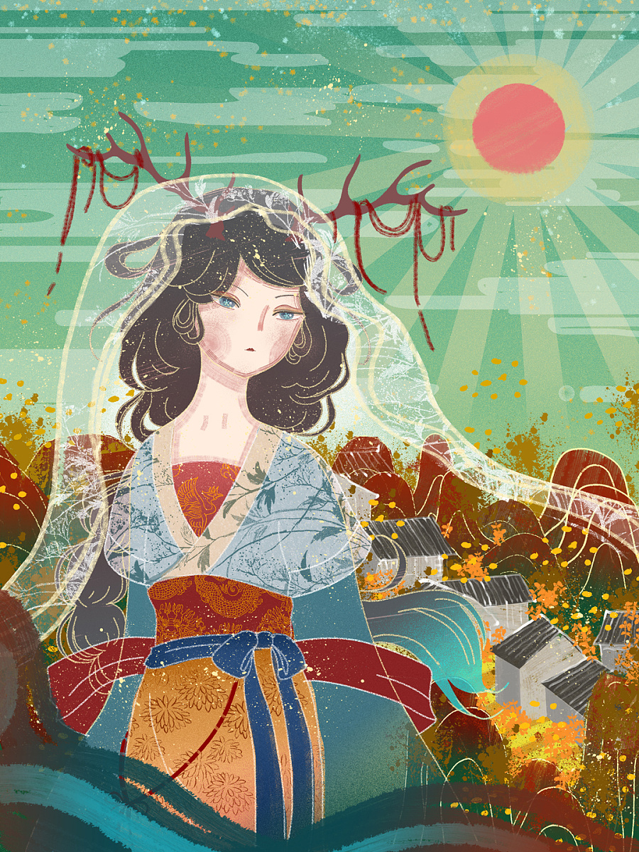 原创作品:神灵女