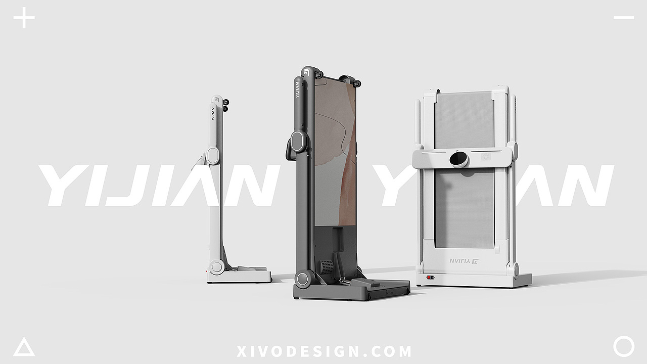 YIJIAN × 佳简几何| 亿健灵犀X跑步机(图ZMjgwNzg1NDYw) - 人机交互 - 站酷设计师佳简几何工业设计原创素材 - 站酷ZCOOL