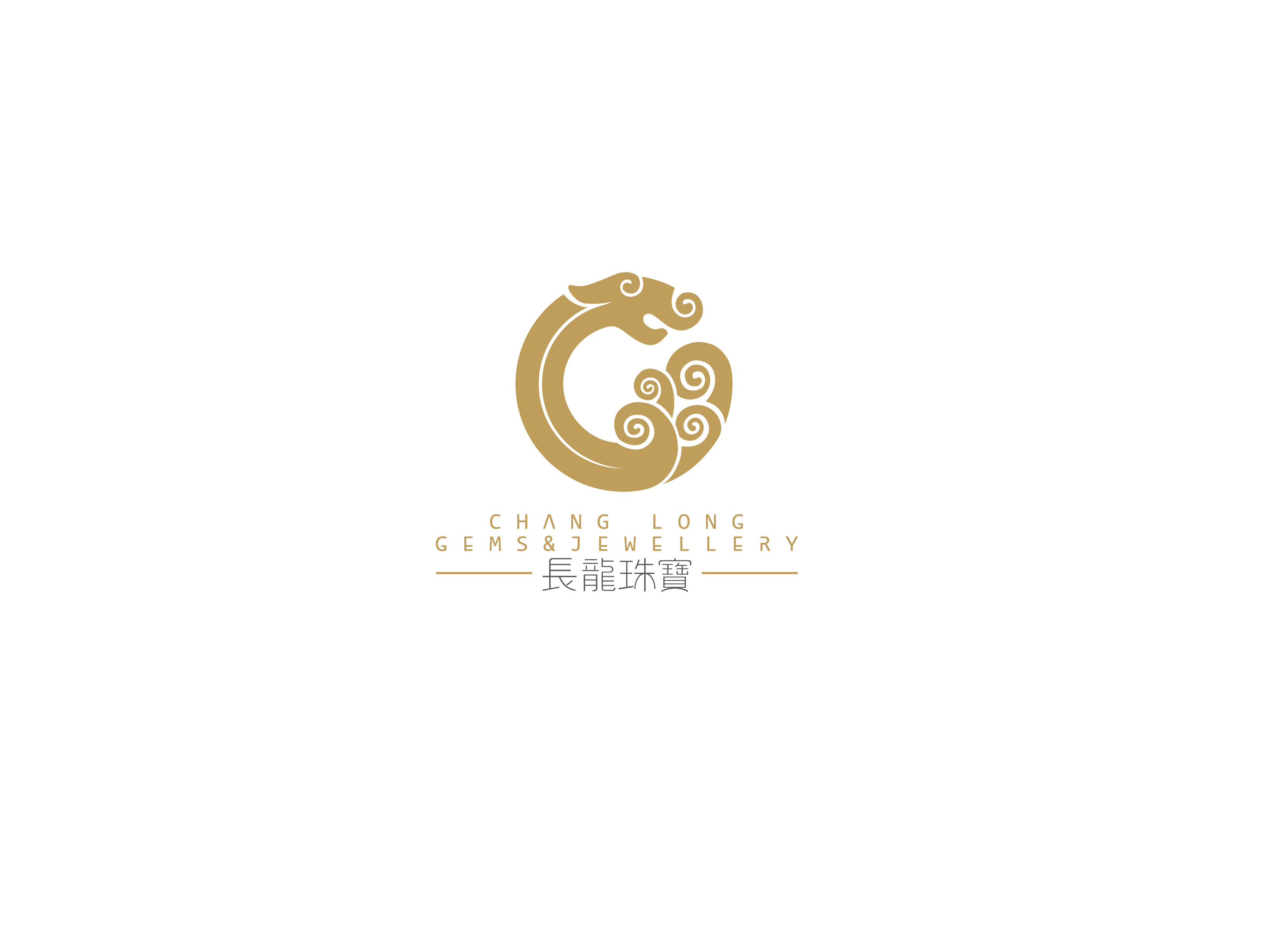 长龙珠宝logo设计方案