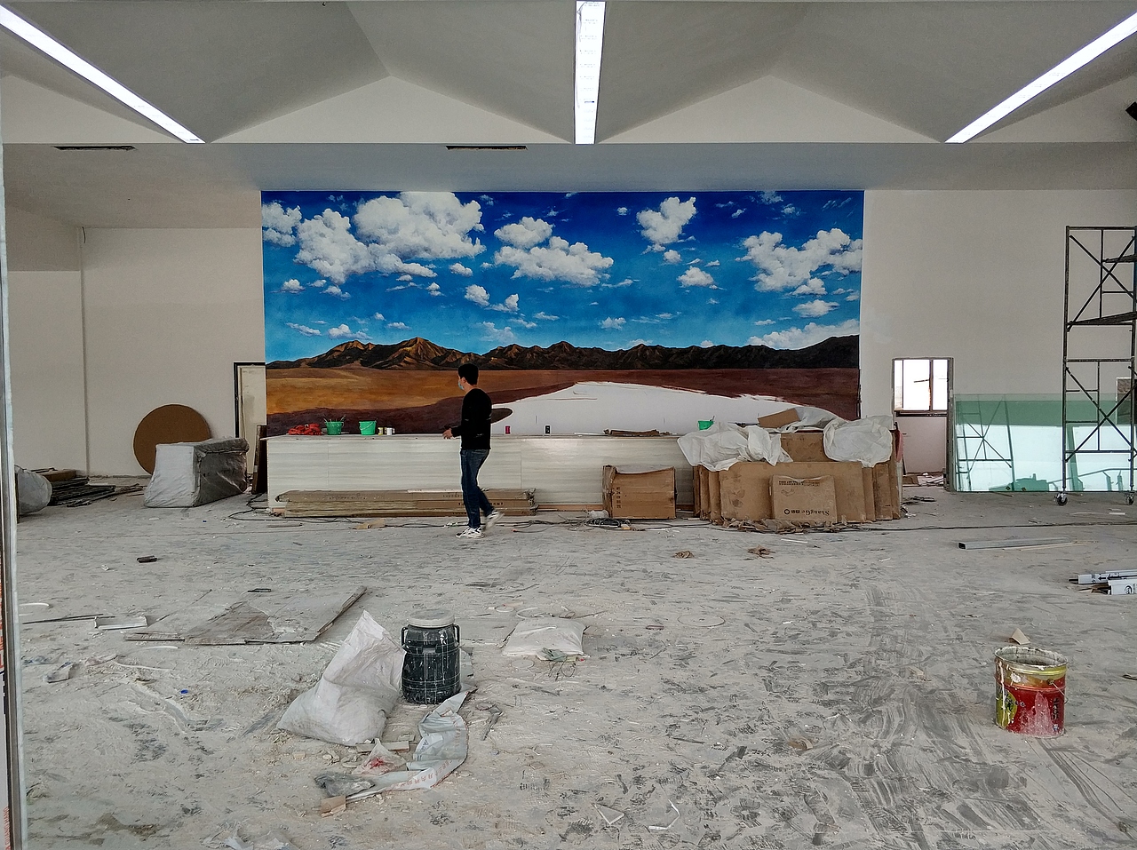 大柴旦美景。（图ZMTk5ODk1NzAw） - 新锐潮流插画 - 站酷设计师故城清扬原创素材 - 站酷ZCOOL