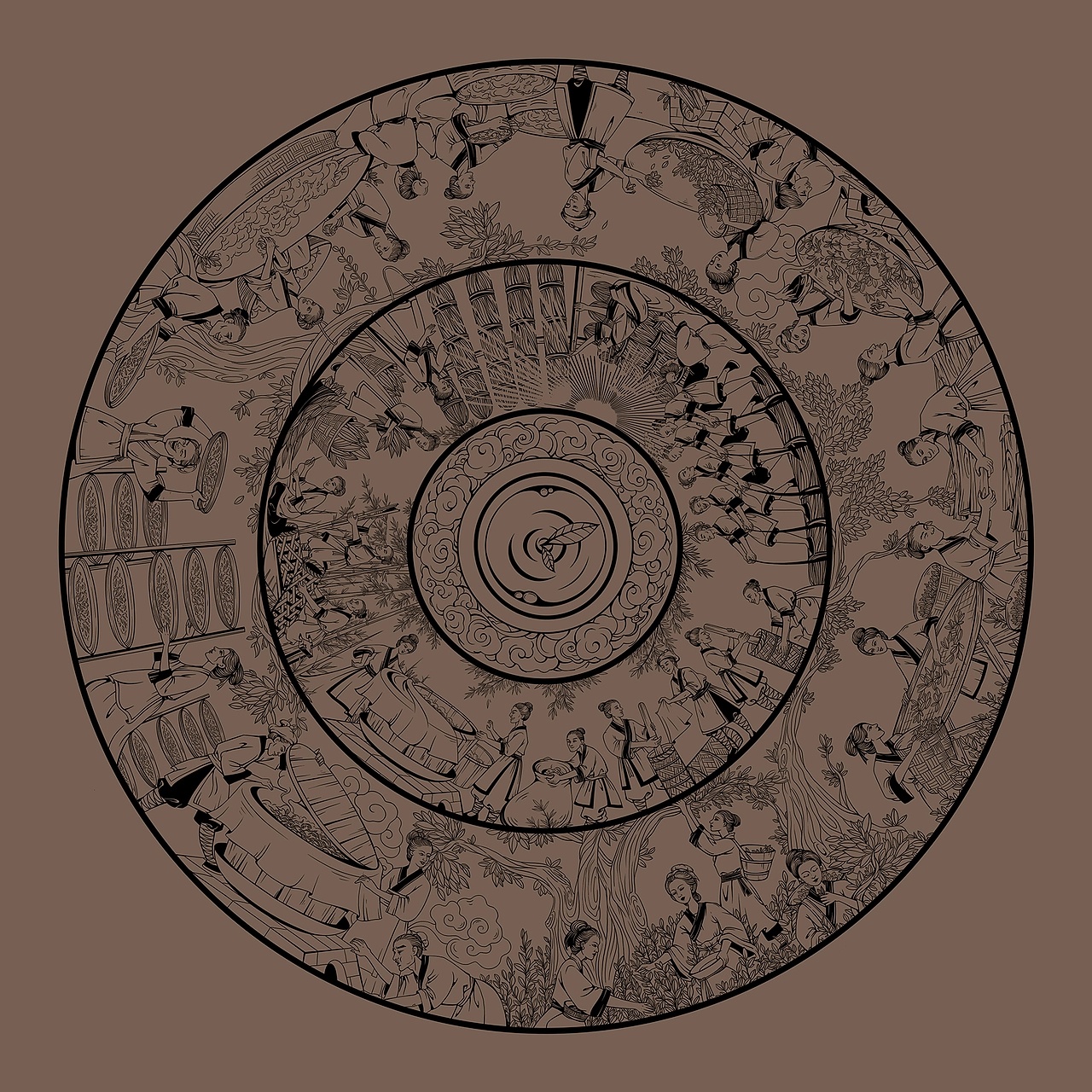 《年轮》-茶叶包装礼盒设计