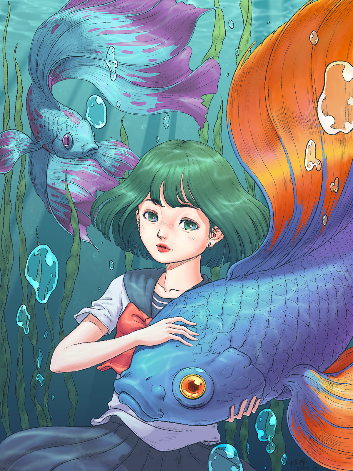 疫情期间习作（图ZMjAyMTY4ODg4） - 创作习作 - 站酷设计师伊布MrThorn原创素材 - 站酷ZCOOL