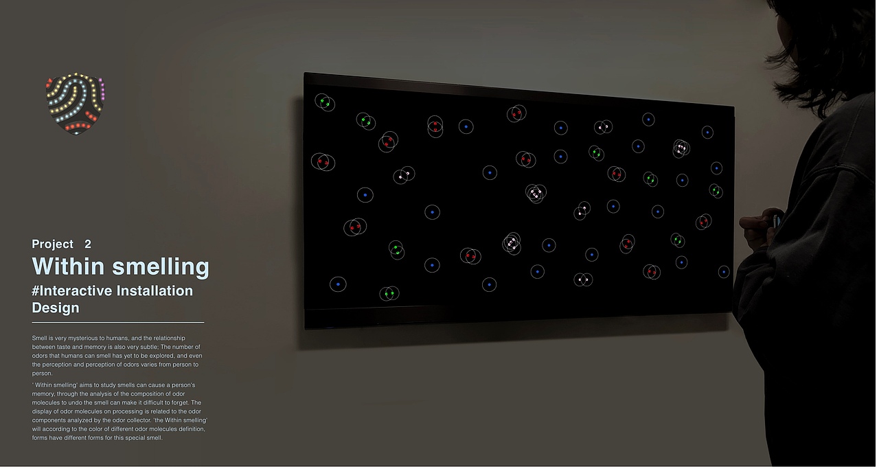 Within smelling 交互装置、产品设计 作品集项目