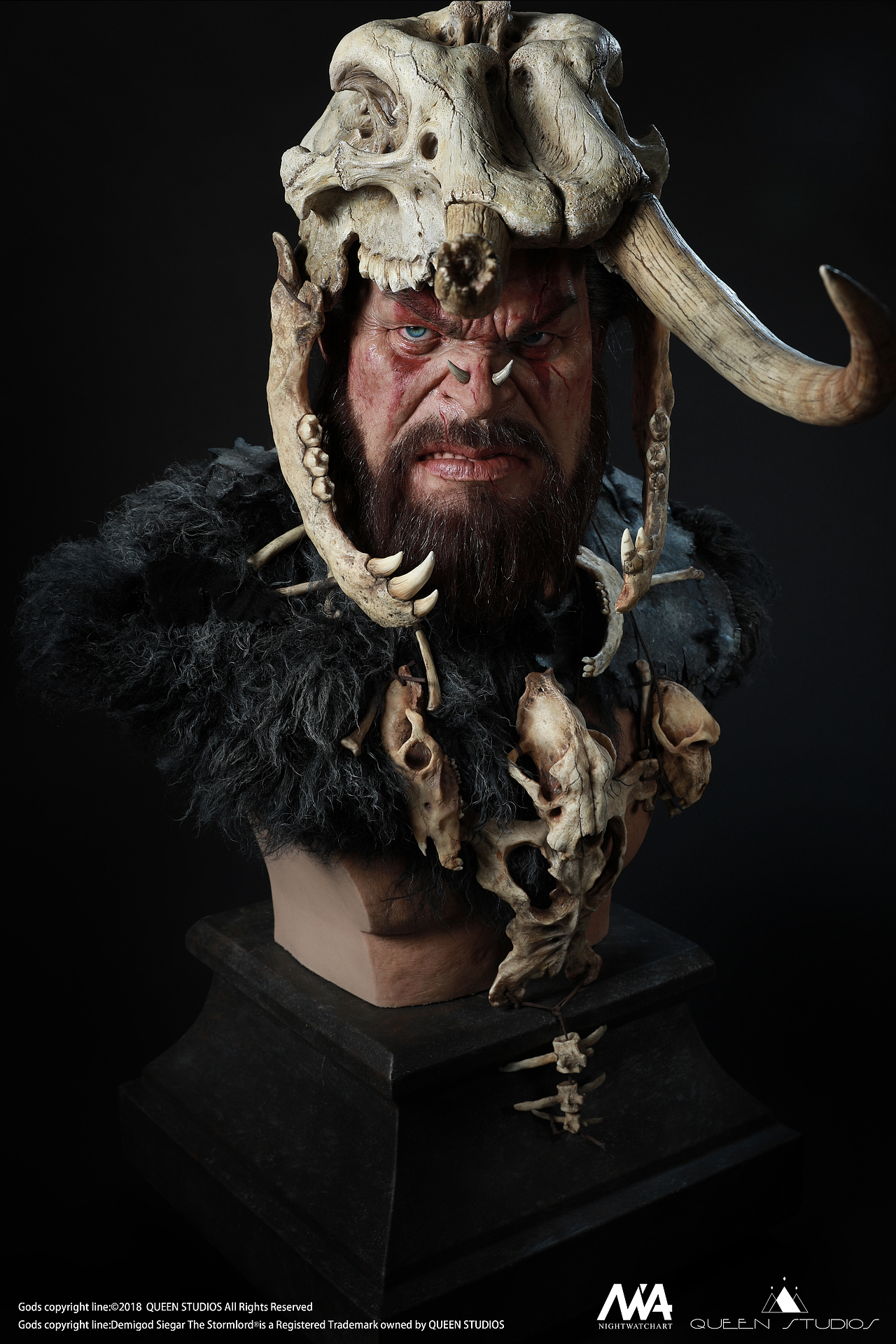 Queen Studios 原创作品：半神-风暴之王-齐格尔（图ZMTM3Njk0Mzk2） - 手办/模玩 - 站酷设计师QueenStudios原创素材 - 站酷ZCOOL