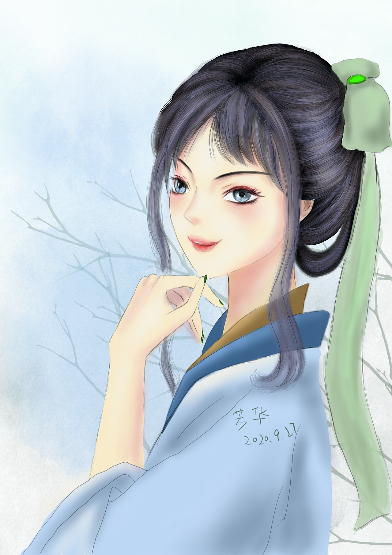 ps人物手绘练习