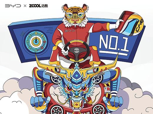 王者之势,龙腾虎跃