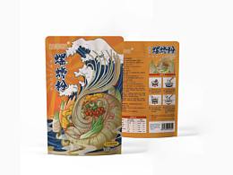 明掌柜-螺螄粉插畫包裝