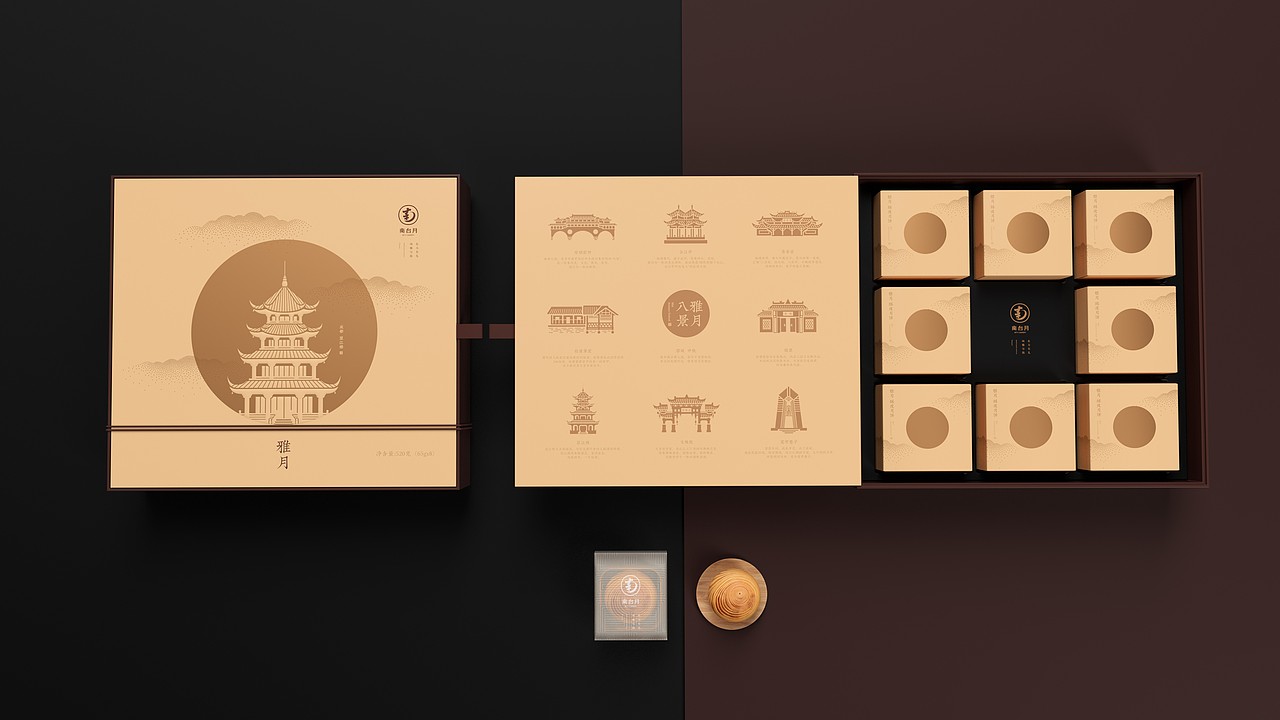 月饼包装-南台月中秋月饼集合