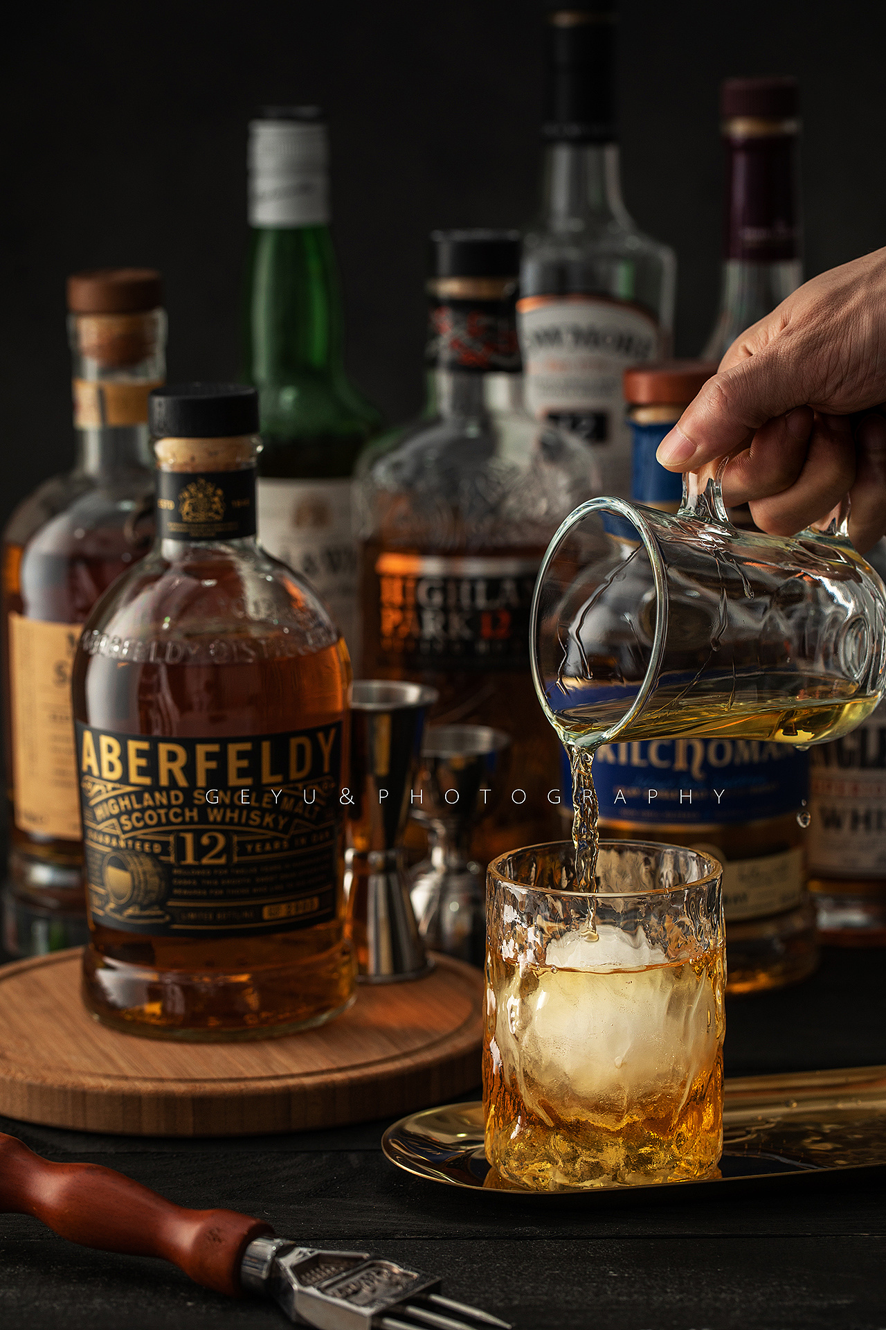威士忌拍摄