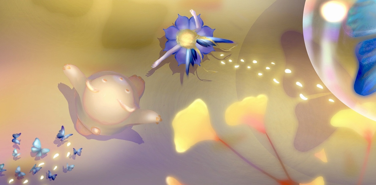 丛林里温柔的大蓝闪蝶（图ZMjU0NjA1MjA4） - 创作习作 - 站酷设计师花夭花夭原创素材 - 站酷ZCOOL