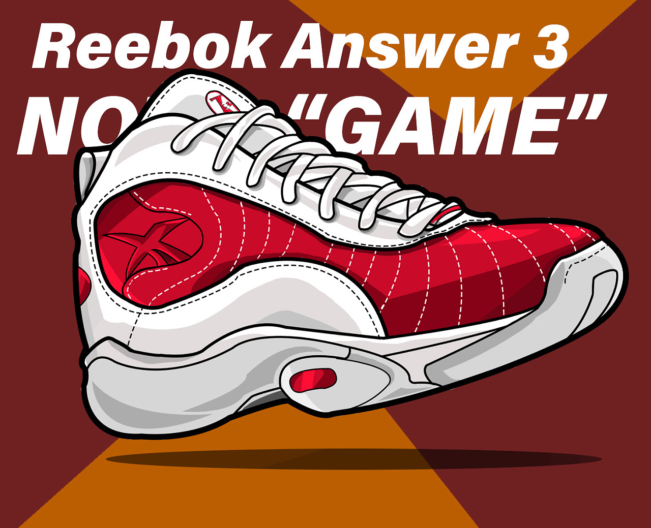 一些球鞋插画的练习