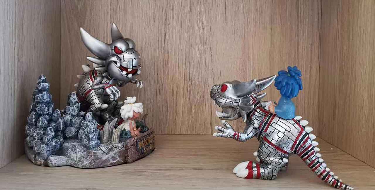 超高还原度石器时代模型手办老玩家不容错过拍摄非盲盒