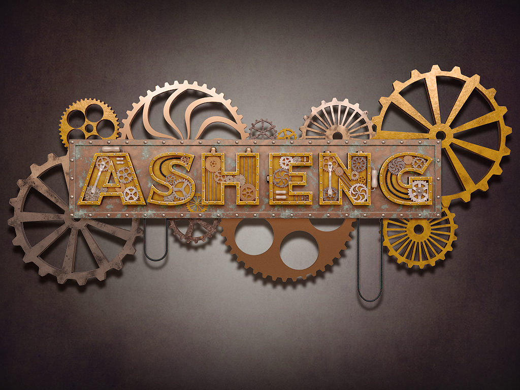 蒸汽朋克风格字体