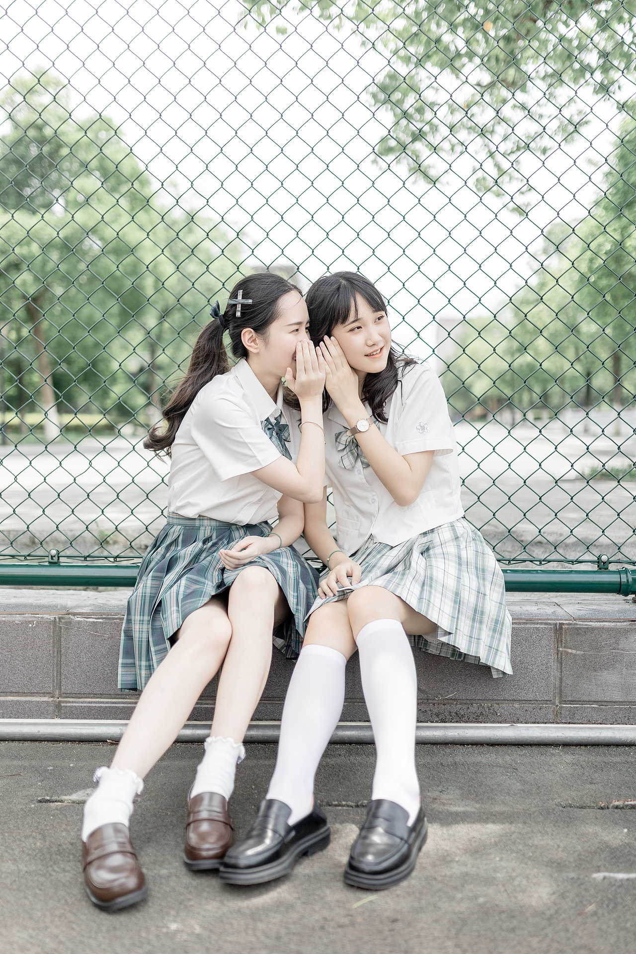 给侄女和她闺蜜拍的JK