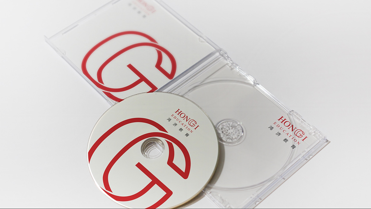 鸿济教育logo方案