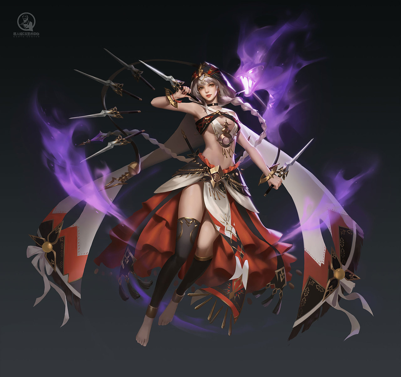 【匠人绘】匠人绘美宣班学员立绘作业节选三|插画|游戏原画|匠人绘cg