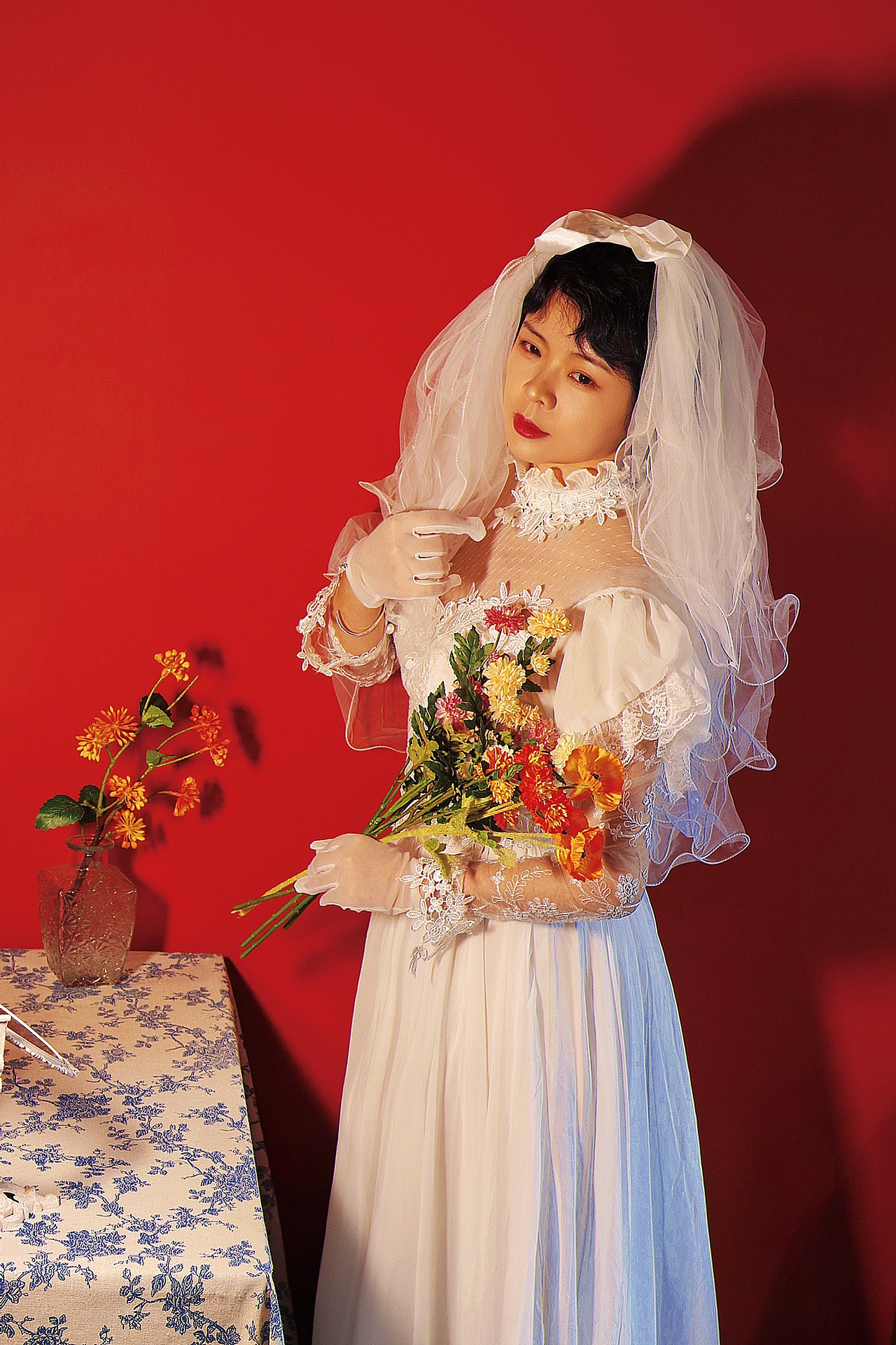 复古婚纱轻婚纱写真