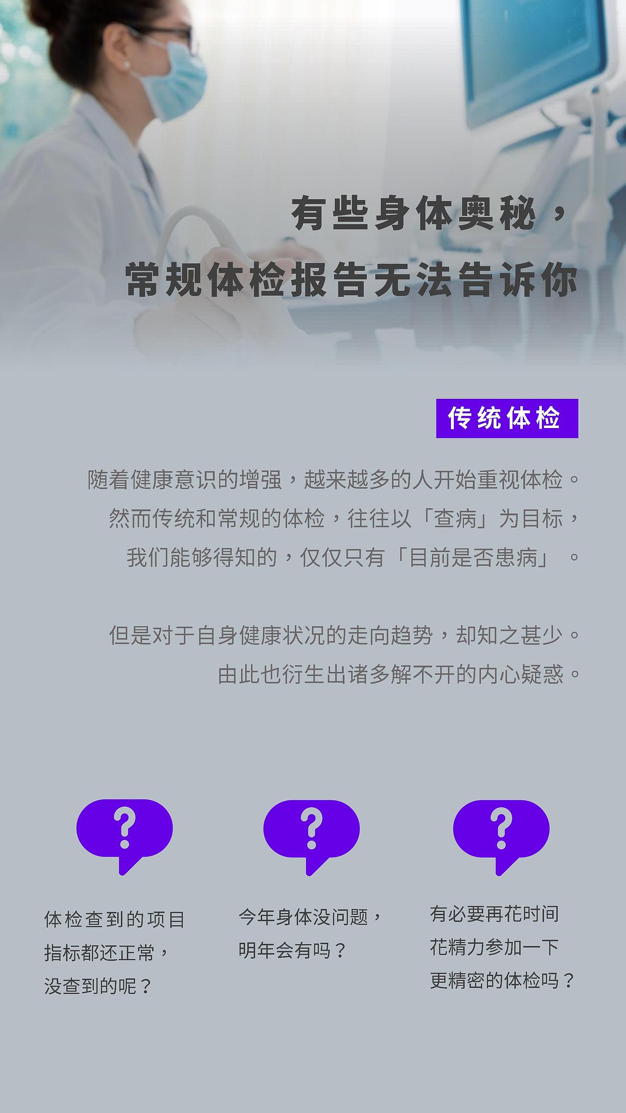 Risk Checker 高精密度血液检测技术 · 健康产品