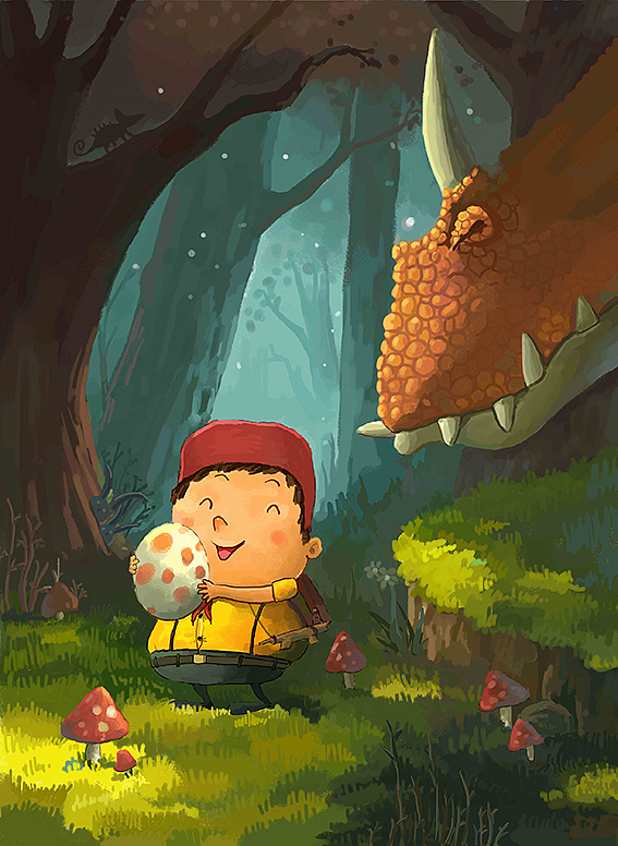 毕业前的一些绘画|插画|游戏原画|df桃先生非_原创作品-站酷zcool