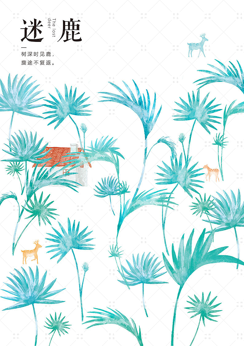 迷鹿（图ZMTM3OTI4NjUy） - 创作习作 - 站酷设计师ESTS原创素材 - 站酷ZCOOL