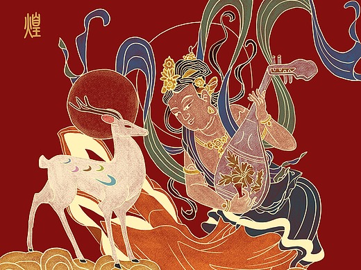 敦煌_创意设计作品图片素材-站酷zcool