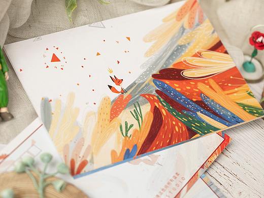 《走過的世界》——小狐貍（個人主頁-ZNTIwNTQ0NTI=） - 繪本 - 站酷設(shè)計師蛋內(nèi)個蛋原創(chuàng)素材 - 站酷ZCOOL